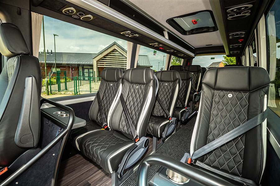 Premium passenger vehicles, 16 seater minibus